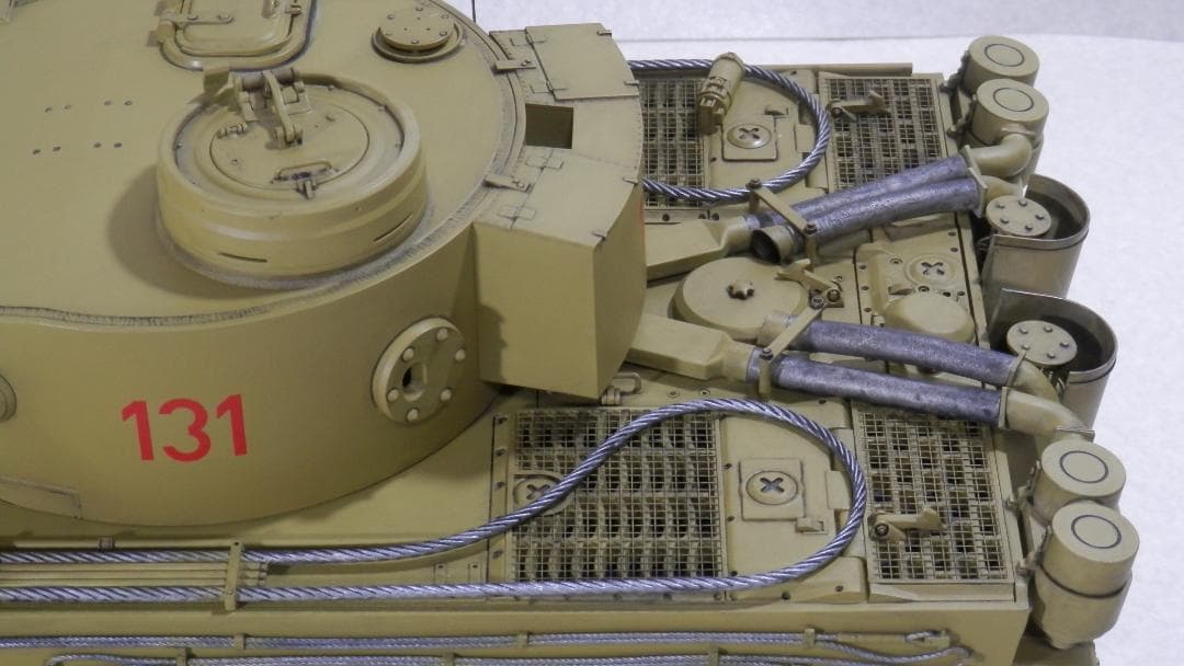 １／１６スケールＲＣ戦車　タイガーⅠ初期生産型　フルオペレーション４ｃｈプロポ