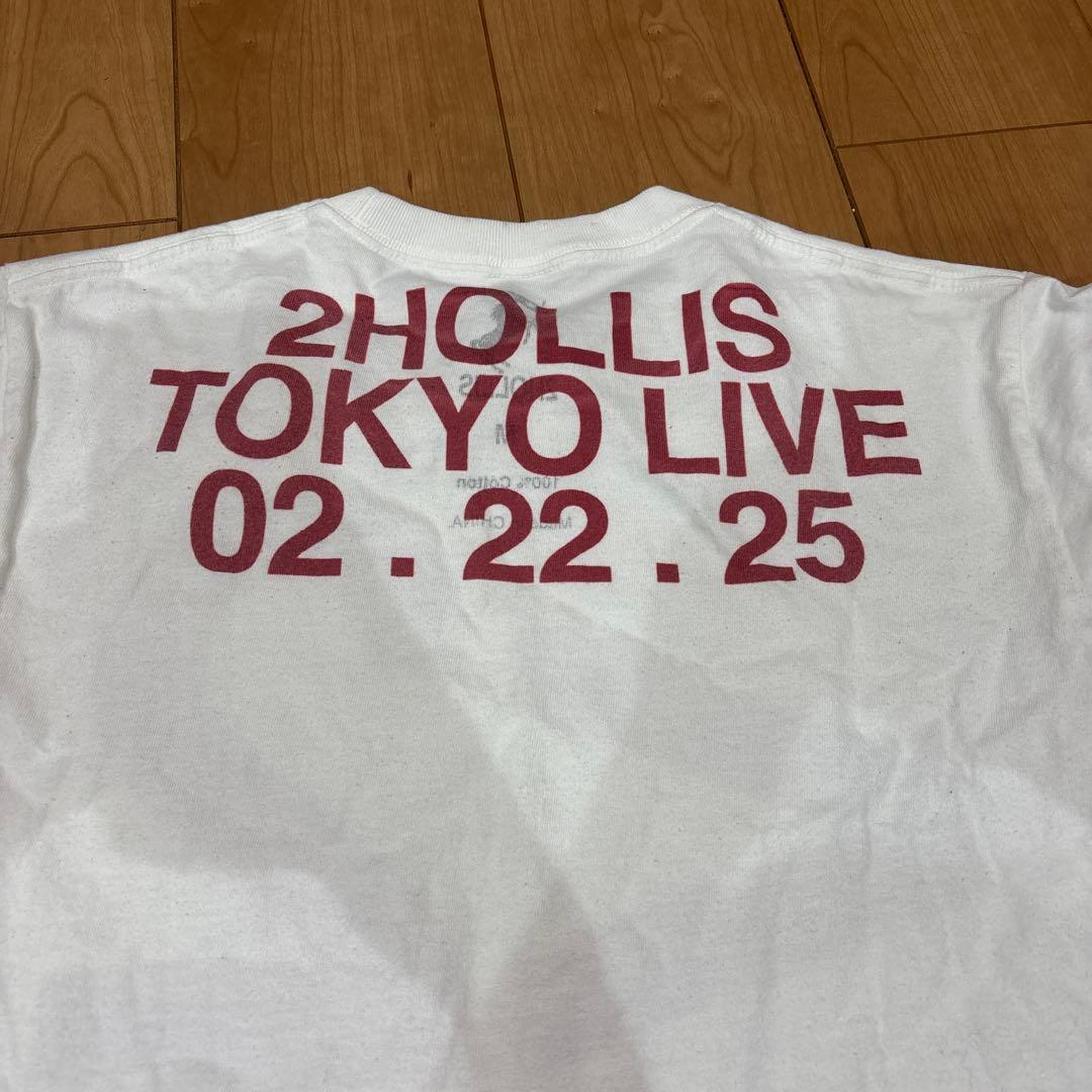 2HOLLIS Tシャツ Mサイズ TOKYO LIVE