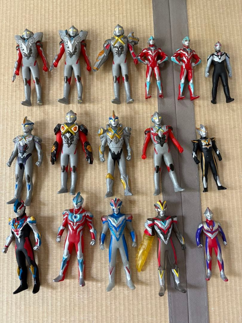 ウルトラマン・ウルトラ怪獣 ソフビ人形、フィギュア）