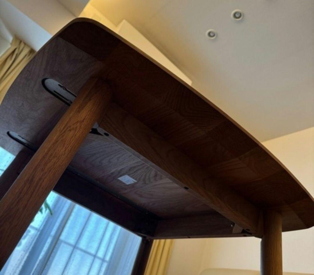 ​【関東エリア限定】unico ウニコ ソルクダイニングテーブル 80cm