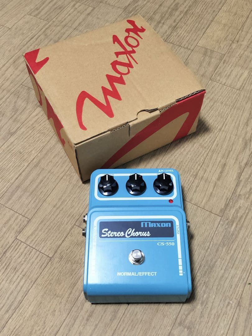 MAXON CS-550 マクソン　コーラス　電源アダプタ付き
