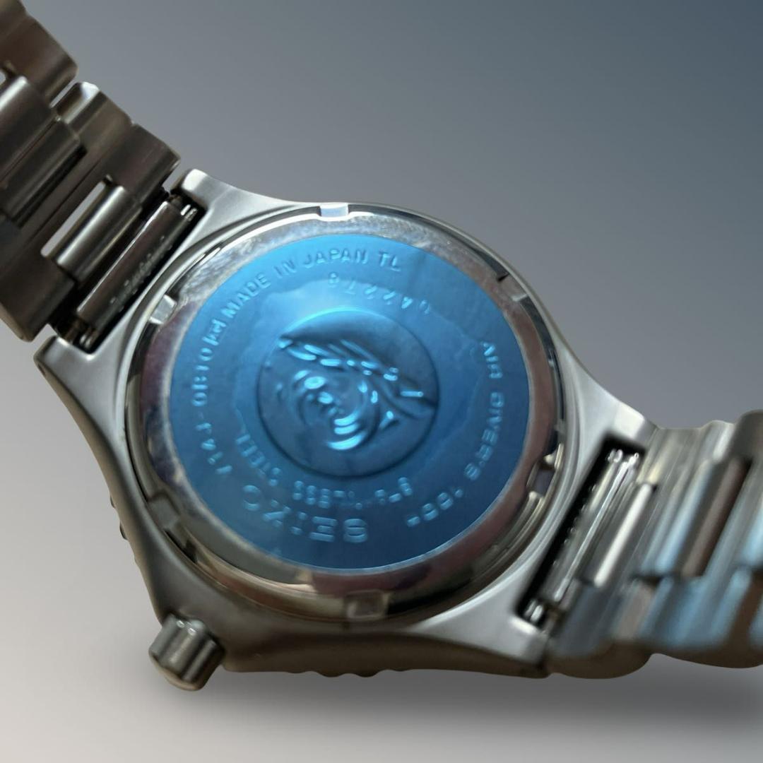 【未使用】SEIKO SCUBA 腕時計 スキューバ ソーラー ダイバー