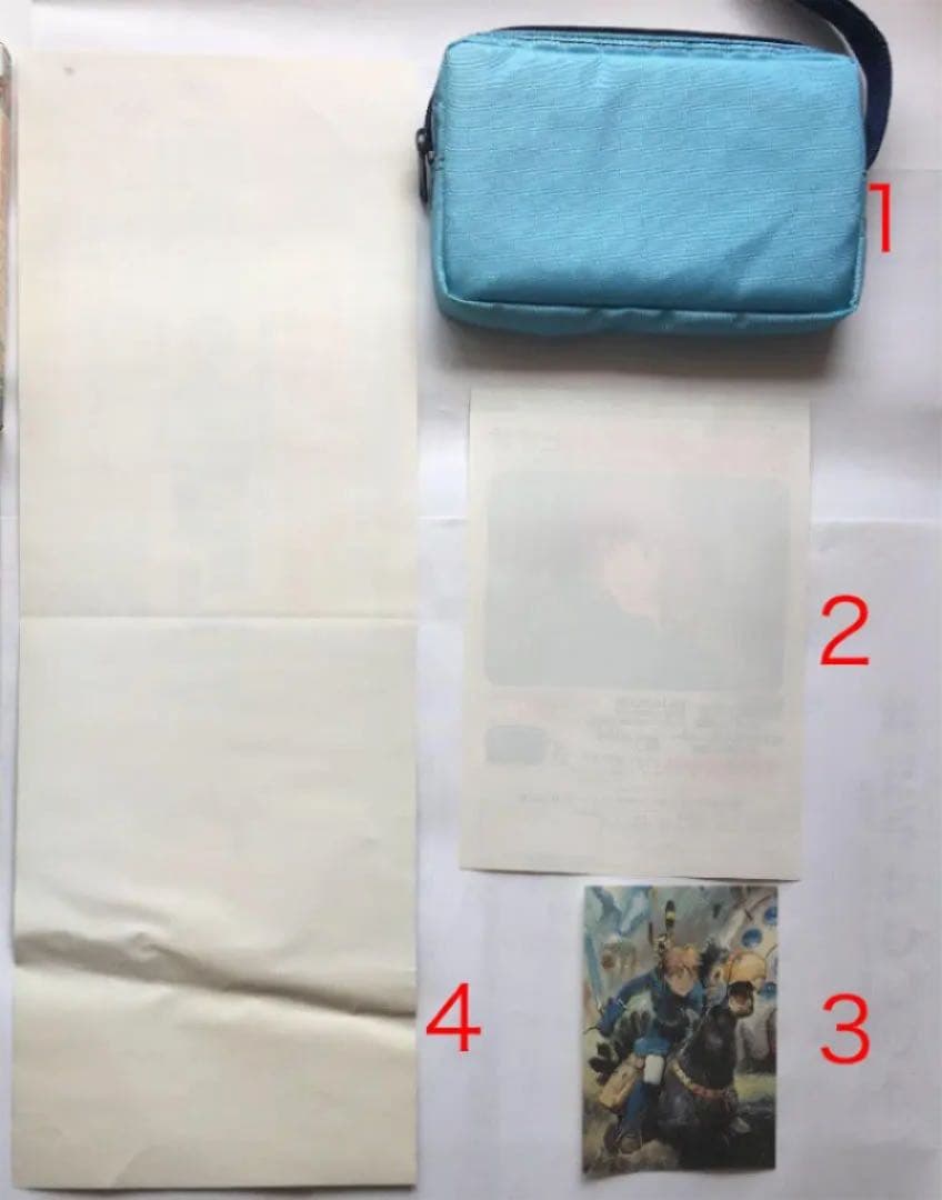 【非売品 ポーチ 1984年物】風の谷のナウシカ ビデオ 販促品 B 4点セット