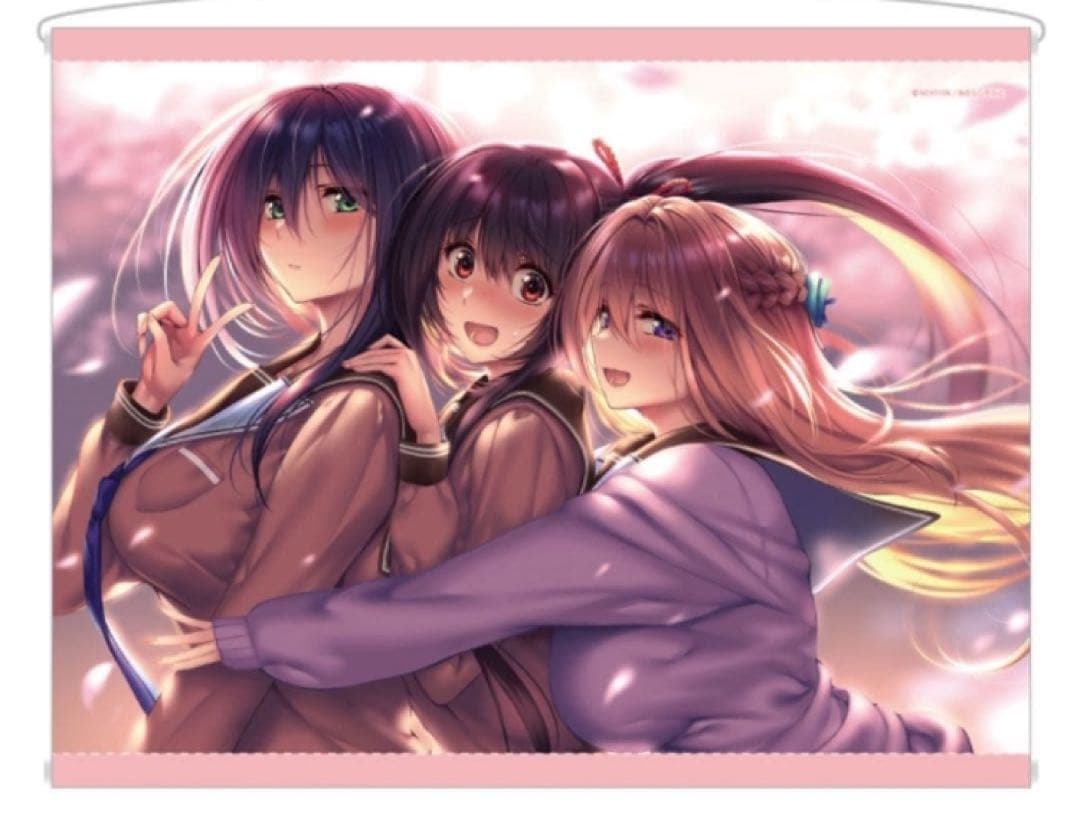 【B0サイズ】ピロ水　アマカノ2 マスターアップ　B0Wスエードタペストリー