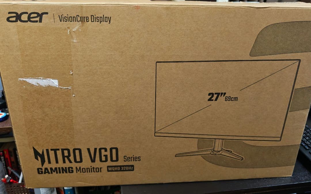 Acer Nitro VG270UF3bmiipxゲーミングモニター