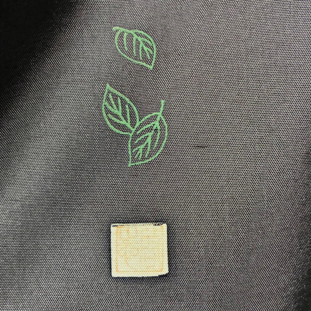 D37 訪問着 白山紬 落款入 流水 正絹 着物 袷 しつけ糸未使用極美品