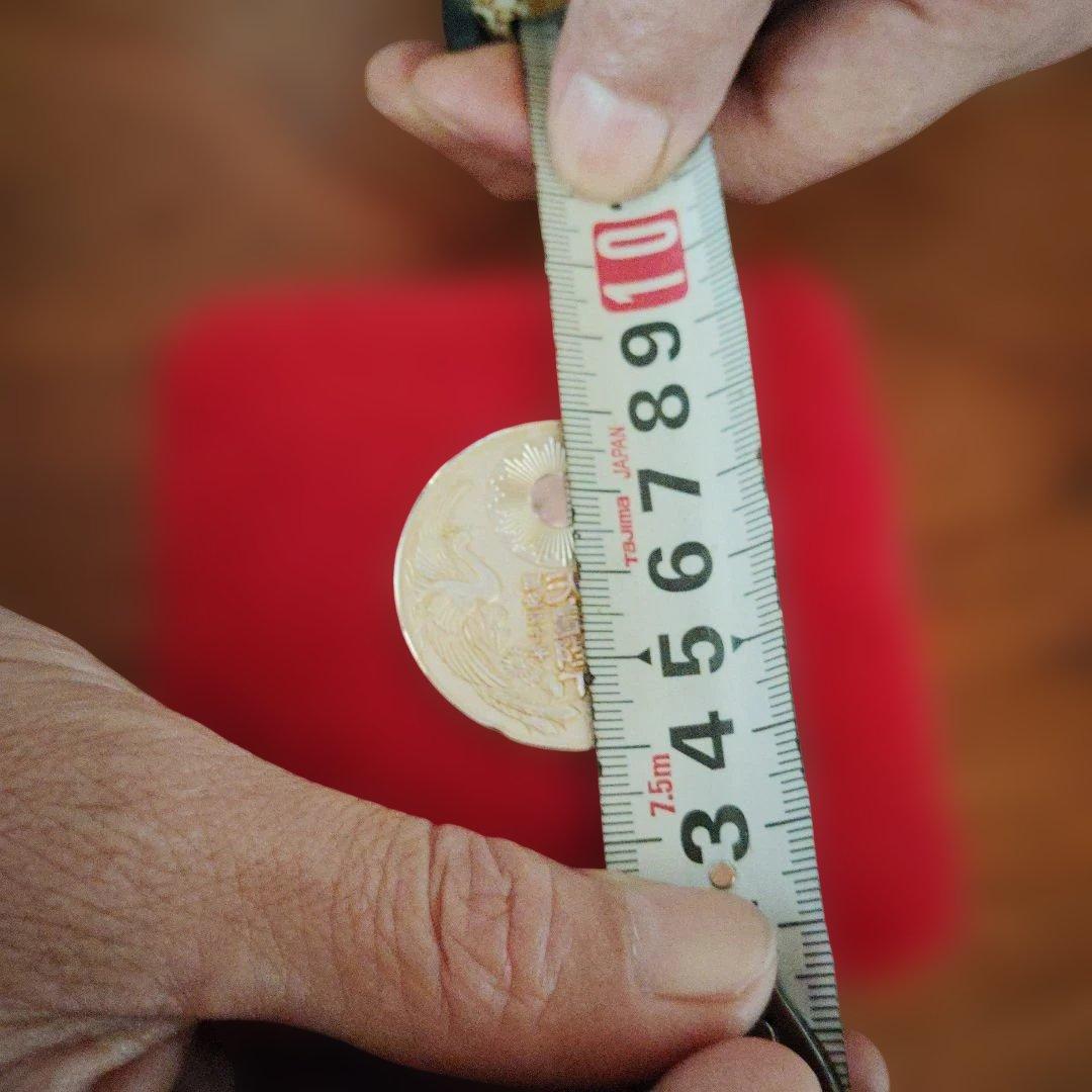 天皇陛下即位50周年記念 純銀メダル