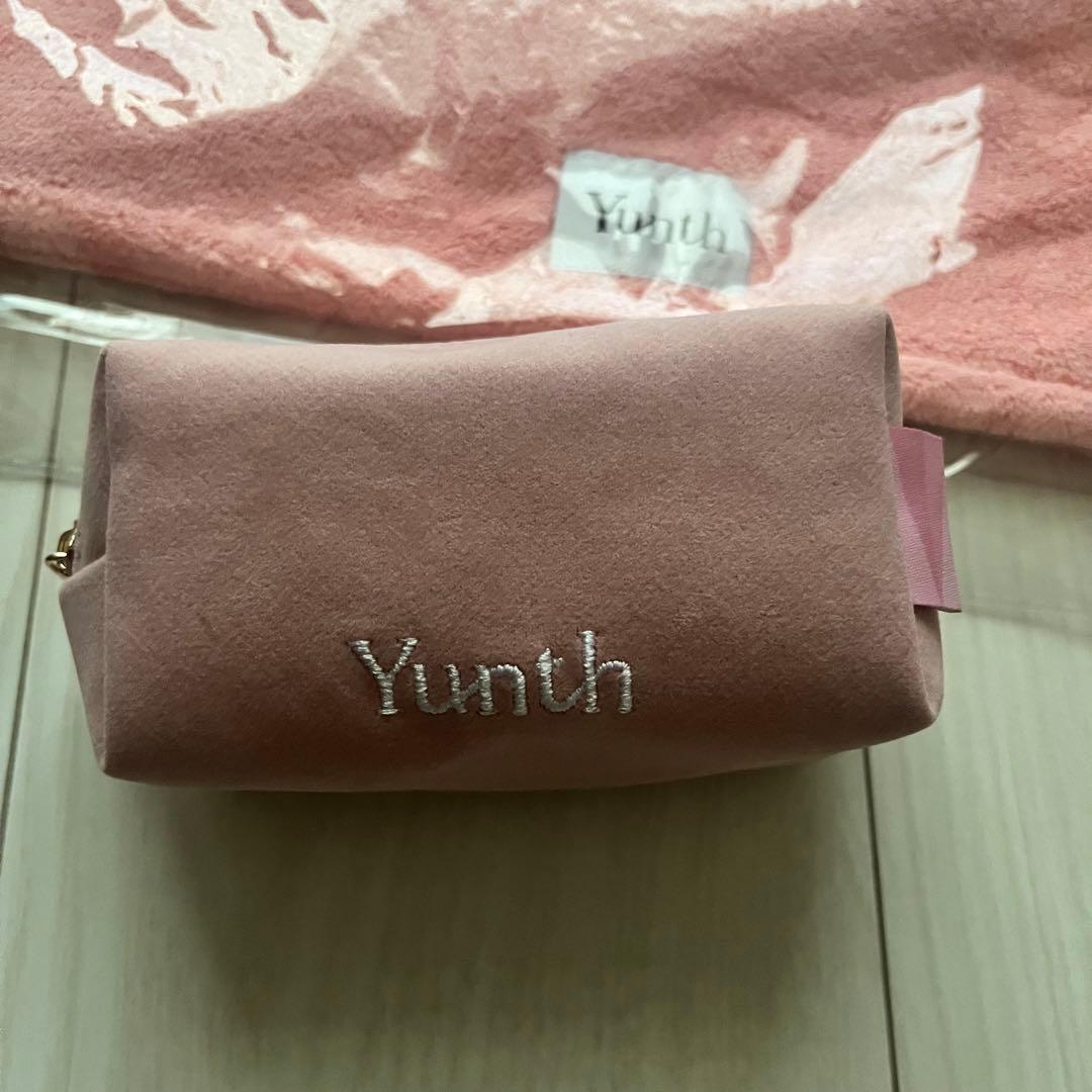 Yunth ヘアドライタオル　ポーチ