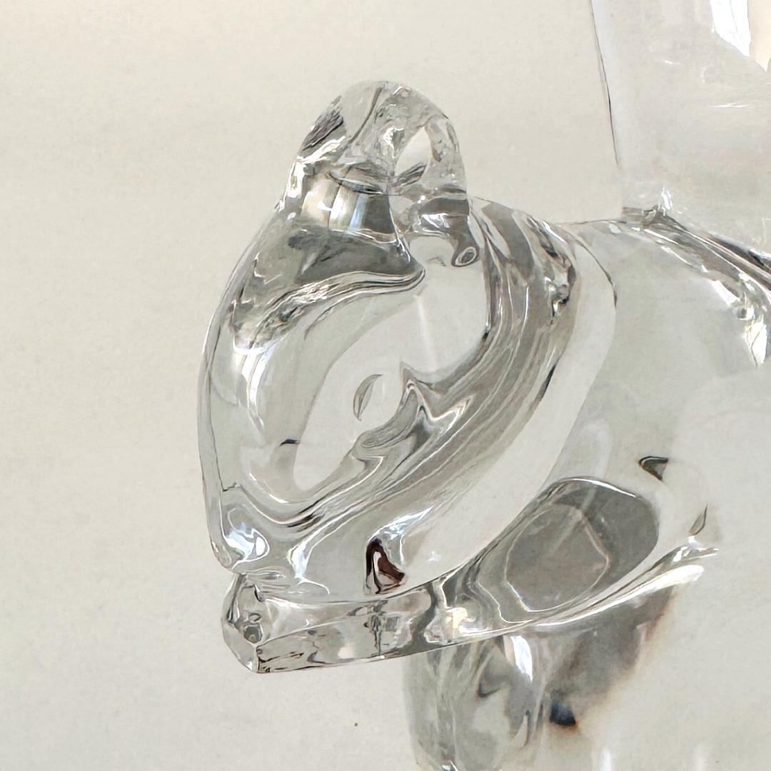 【バカラ】動物 リス 置物 インテリア★美品★金運