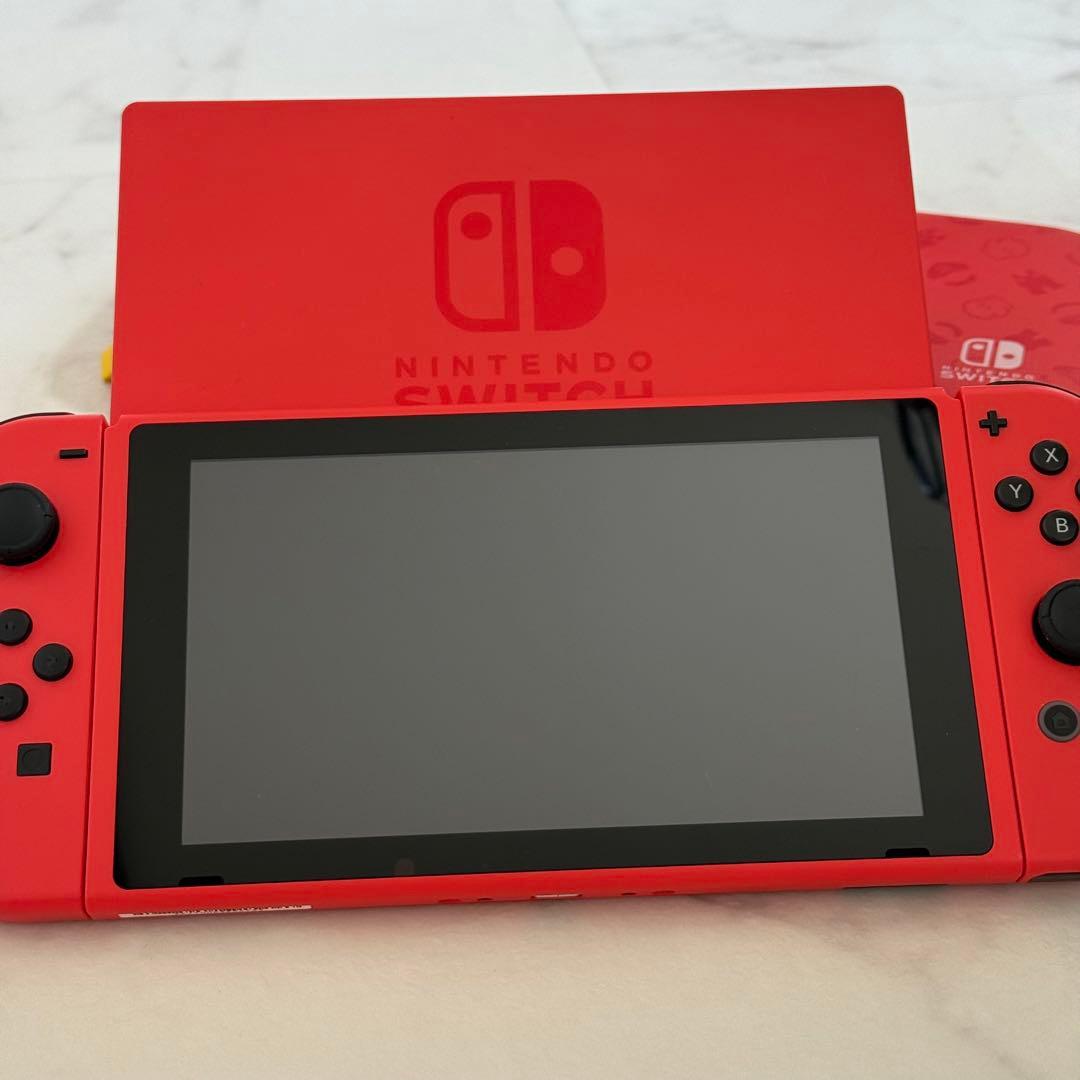 【美品】Nintendo Switch マリオレッド·ブルーセット