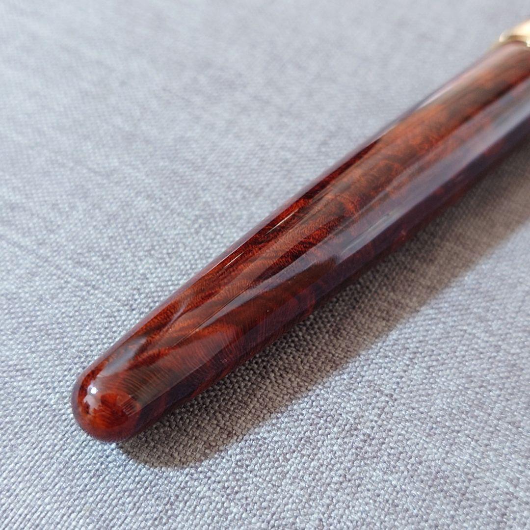 バーバリー プラチナ万年筆 #3776 ブライヤー 14K M