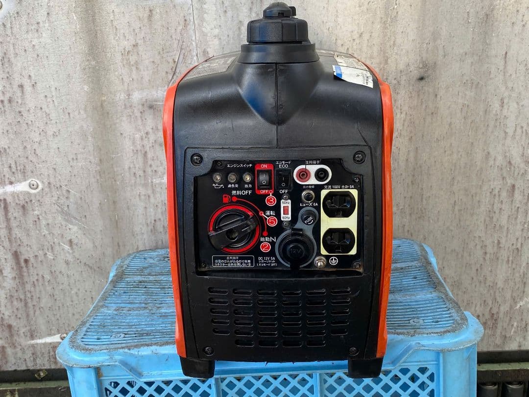 1*6様 [動作確認済/保証付]KOSHIN インバーター発電機 GV-9i (