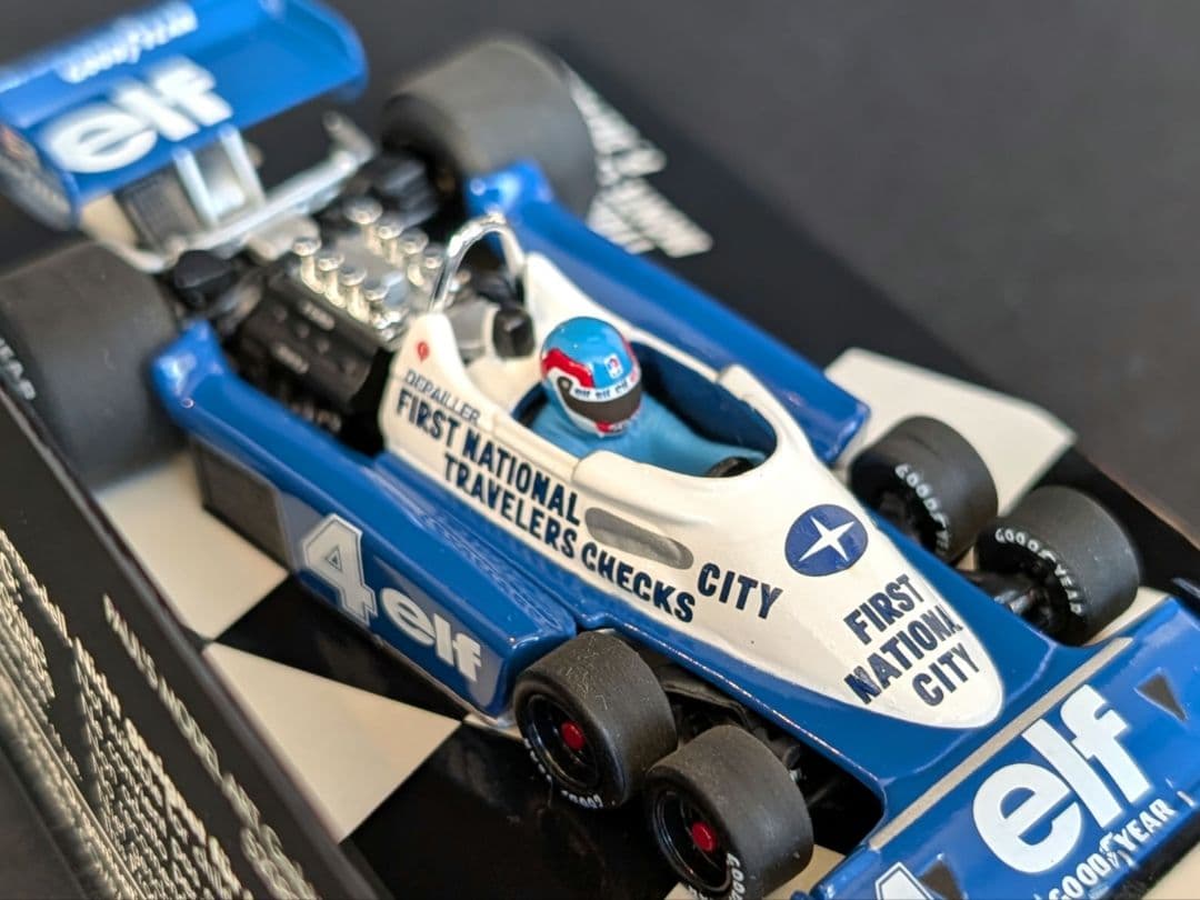 ミニチャンプス 1/43 Tyrrell P34 FNCB 1977 #4