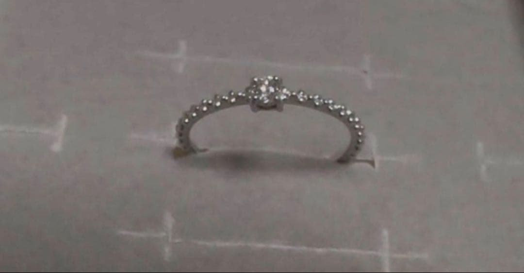 ジュエリーツツミ K10 ダイヤモンドリング