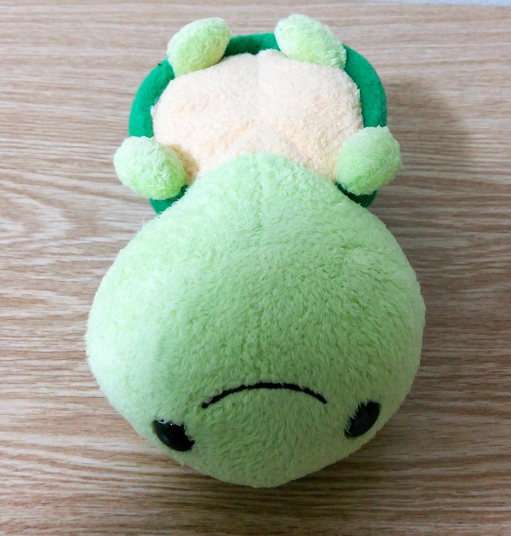 カメ　かめ　ぬいぐるみ　当時品