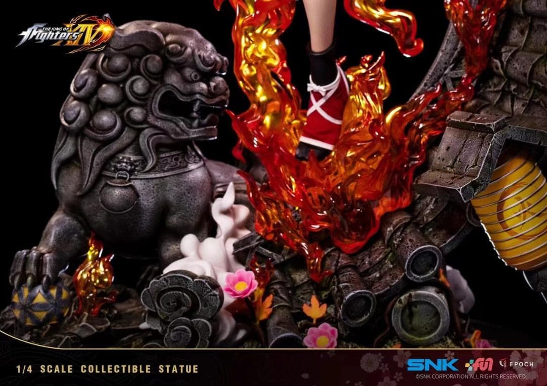 不知火舞 1/4 高さ68cm 完成塗装済み公式フィギュアスタチュー KOFXV