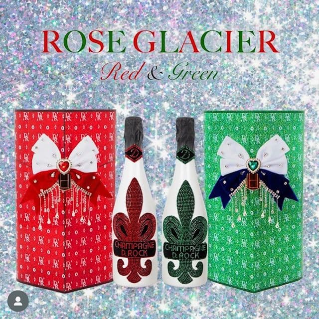 D.ROCK ディーロック シャンパン グリーン 緑 レッド 赤 ハート 箱