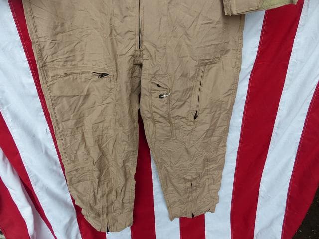 米軍実物 ＮＥＷ! ＣＷＵ－27／Ｐ　タン　４４R　Ｃ126