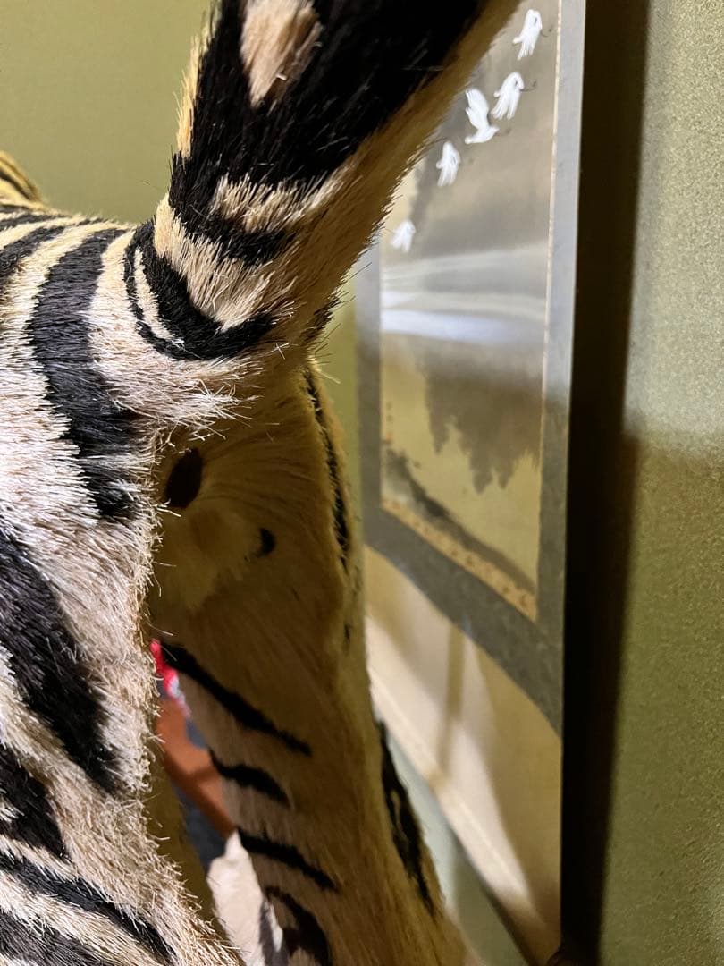 手作りの虎　飾り物