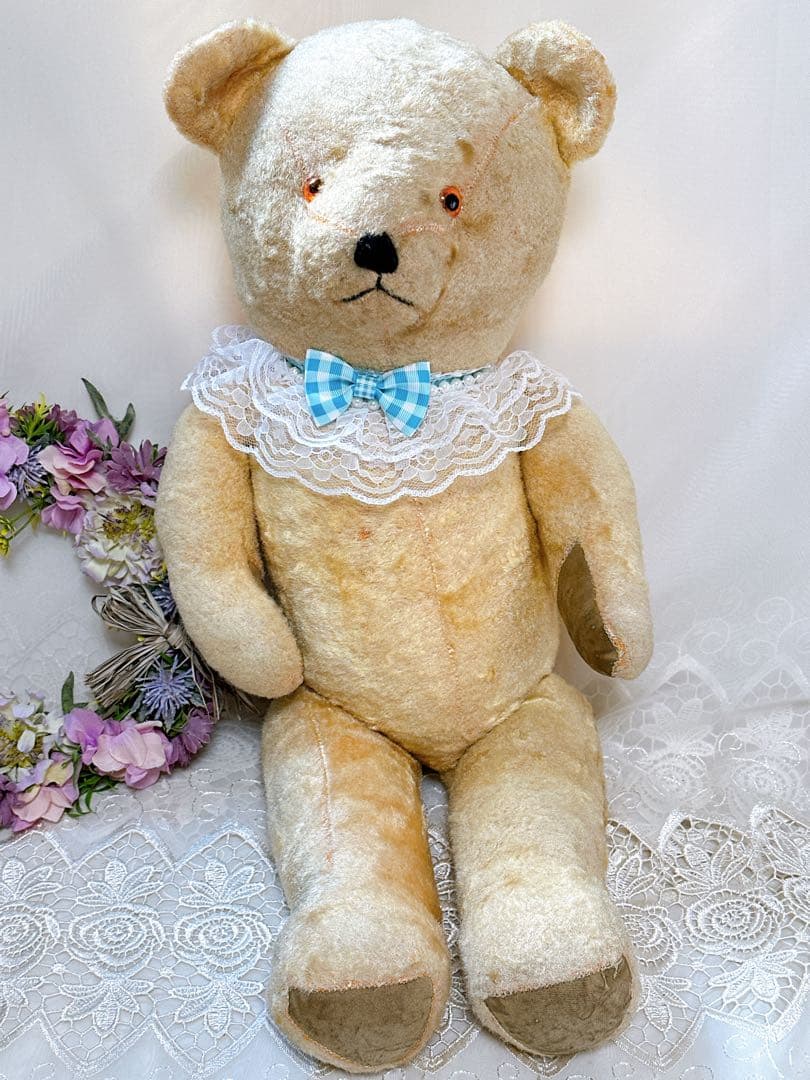 グラちゃん 様❤️BIG 58cm❤️ 珍しいイギリスアンティークベア　テディベア