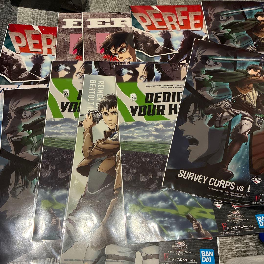 進撃の巨人 一番くじA B ラストワン