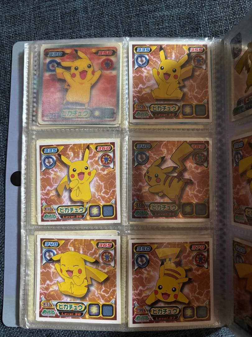 ポケモン　シール列伝　ピカチュウ　まとめ売り