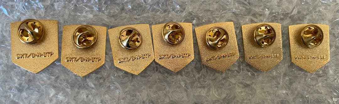 新テニスの王子様　genius10 ジーニアス10ピンズ 　7種類セット