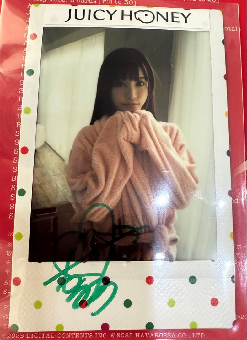 JUICY HONEY 20th 天使もえ 直筆サインチェキ