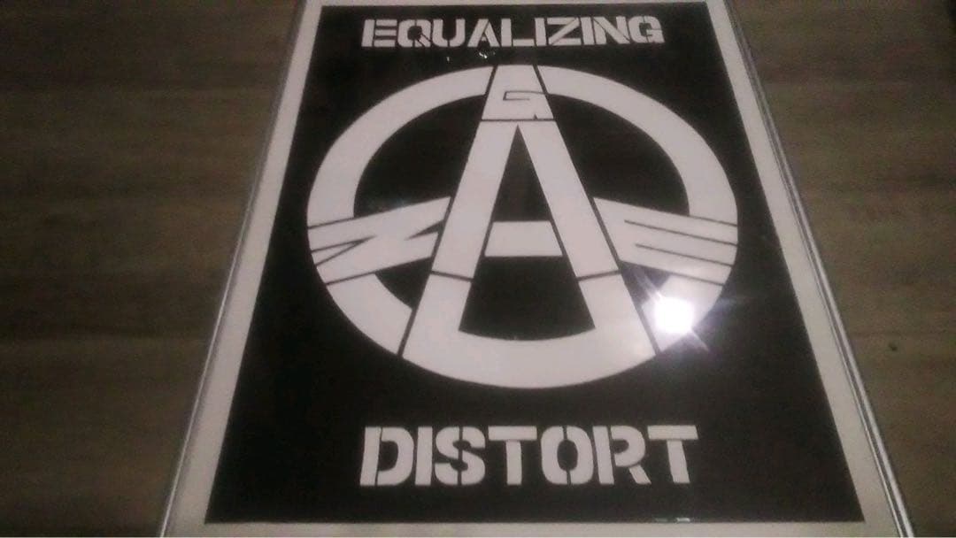 激稀少シルクスクリーンポスター/GAUZE/ポスターフレーム付