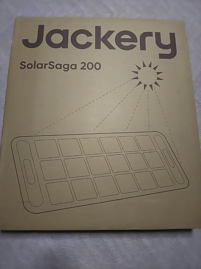 ★新品未使用品！★ Jackery SolarSaga200 JS-200D