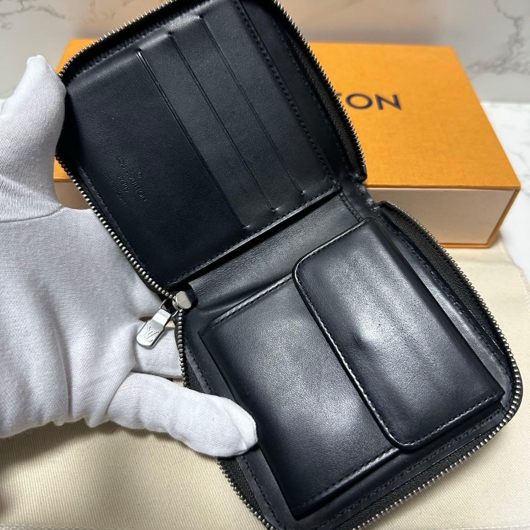 LOUIS VUITTON ポルトビエグラセ　二つ折りラウンドファスナー財布