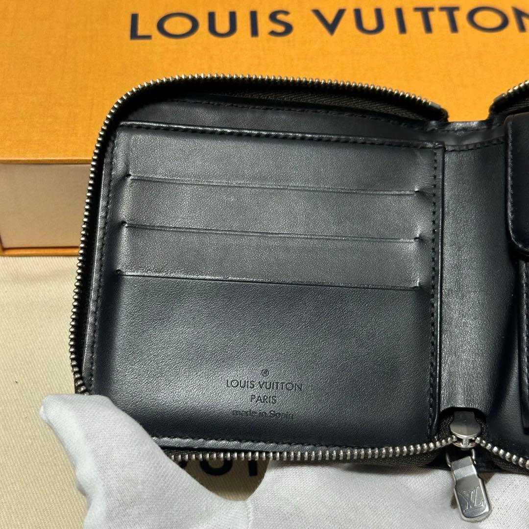 LOUIS VUITTON ポルトビエグラセ　二つ折りラウンドファスナー財布