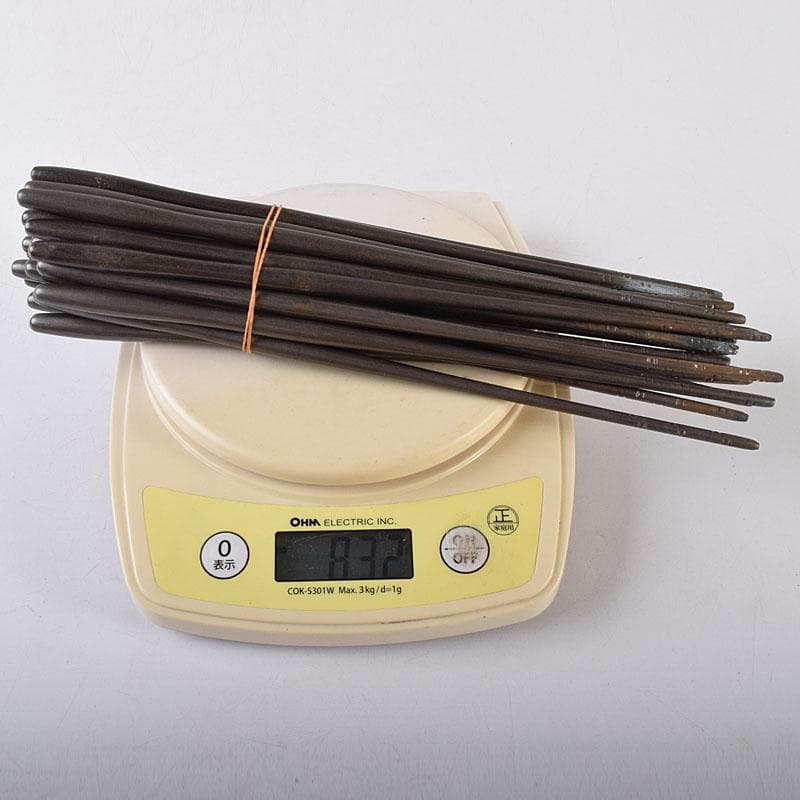 茶道具　銅製　手焙用火箸　13膳まとめて　書付箱　M　8070