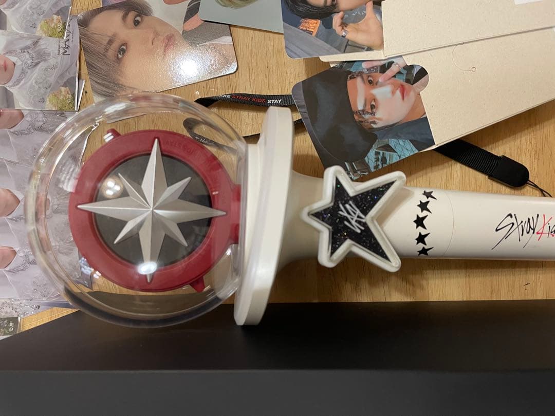 straykids ペンライトver.2 うちわ ケース トレカ