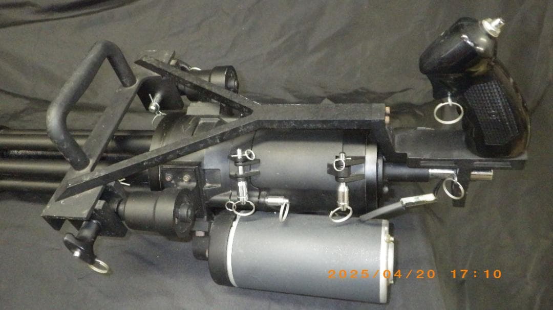 ミニガン 　トイテックディスプレイモデル　Ｍ134　　ブラック 多連装バレル