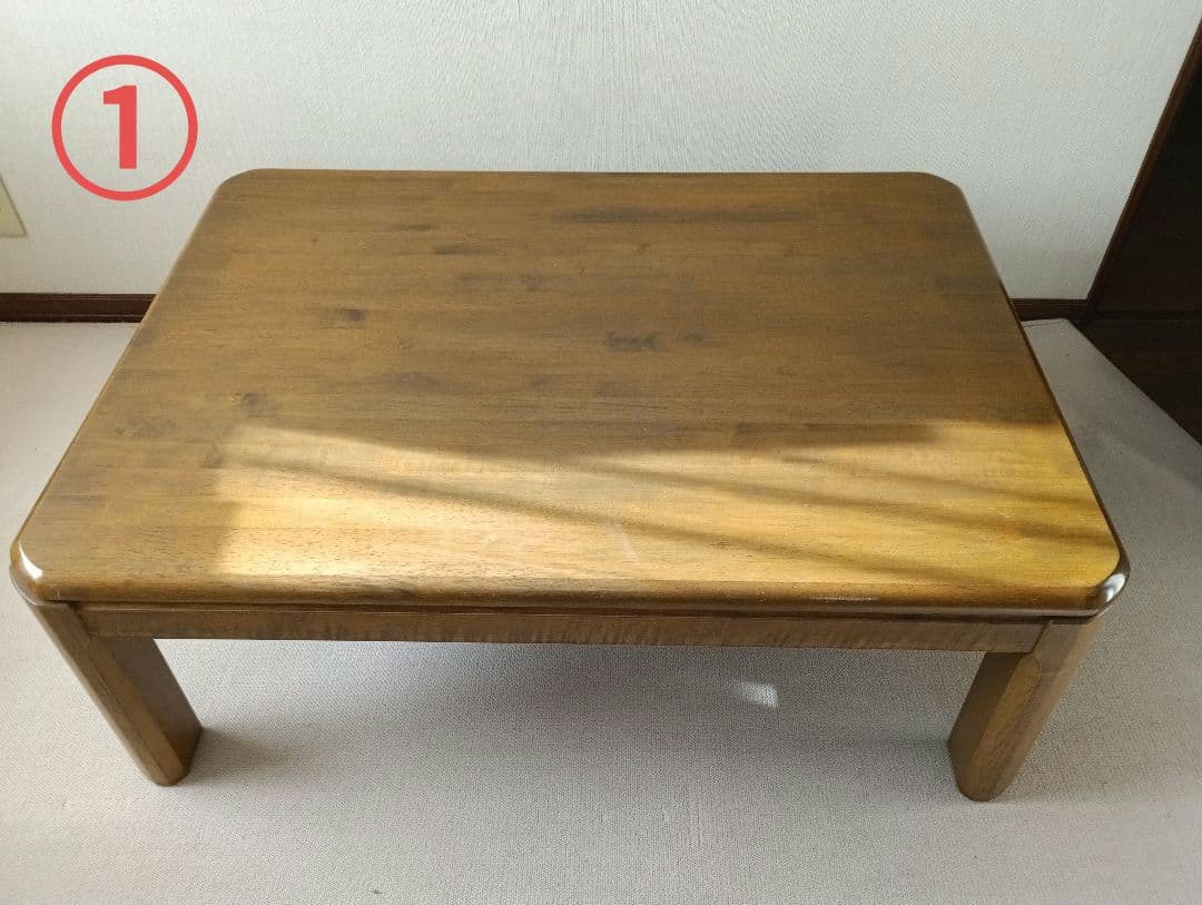 昭和レトロ　ナショナル家具調こたつ　座卓
