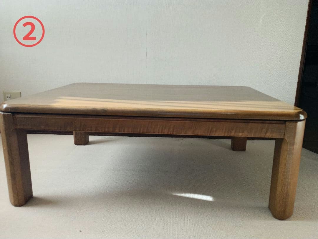 昭和レトロ　ナショナル家具調こたつ　座卓