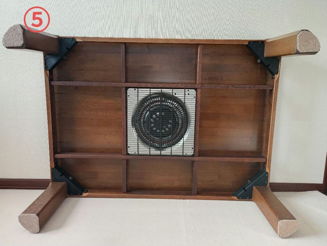 昭和レトロ　ナショナル家具調こたつ　座卓