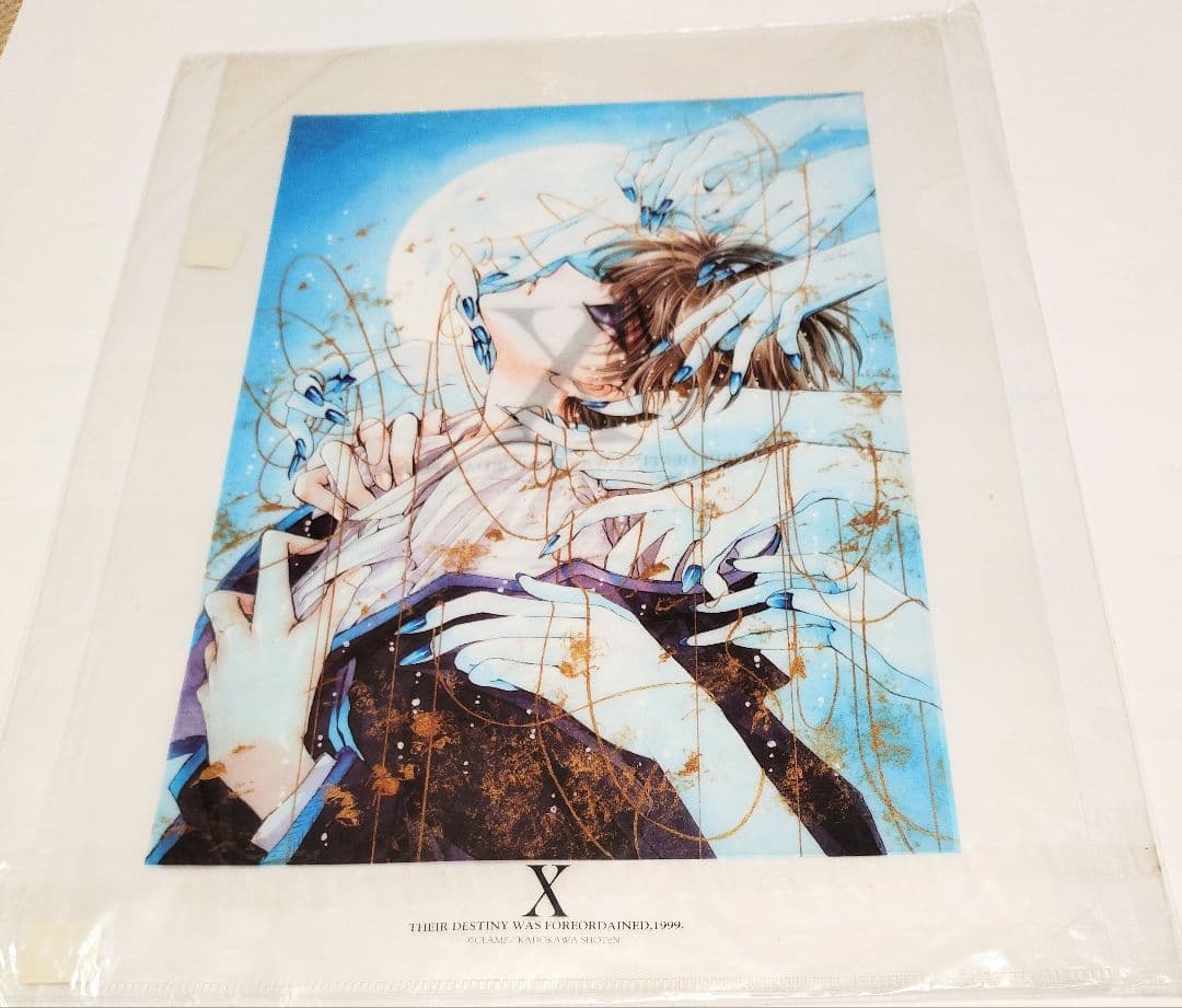 CLAMP X クリアファイル 　約20数年前の物です 新品未使用