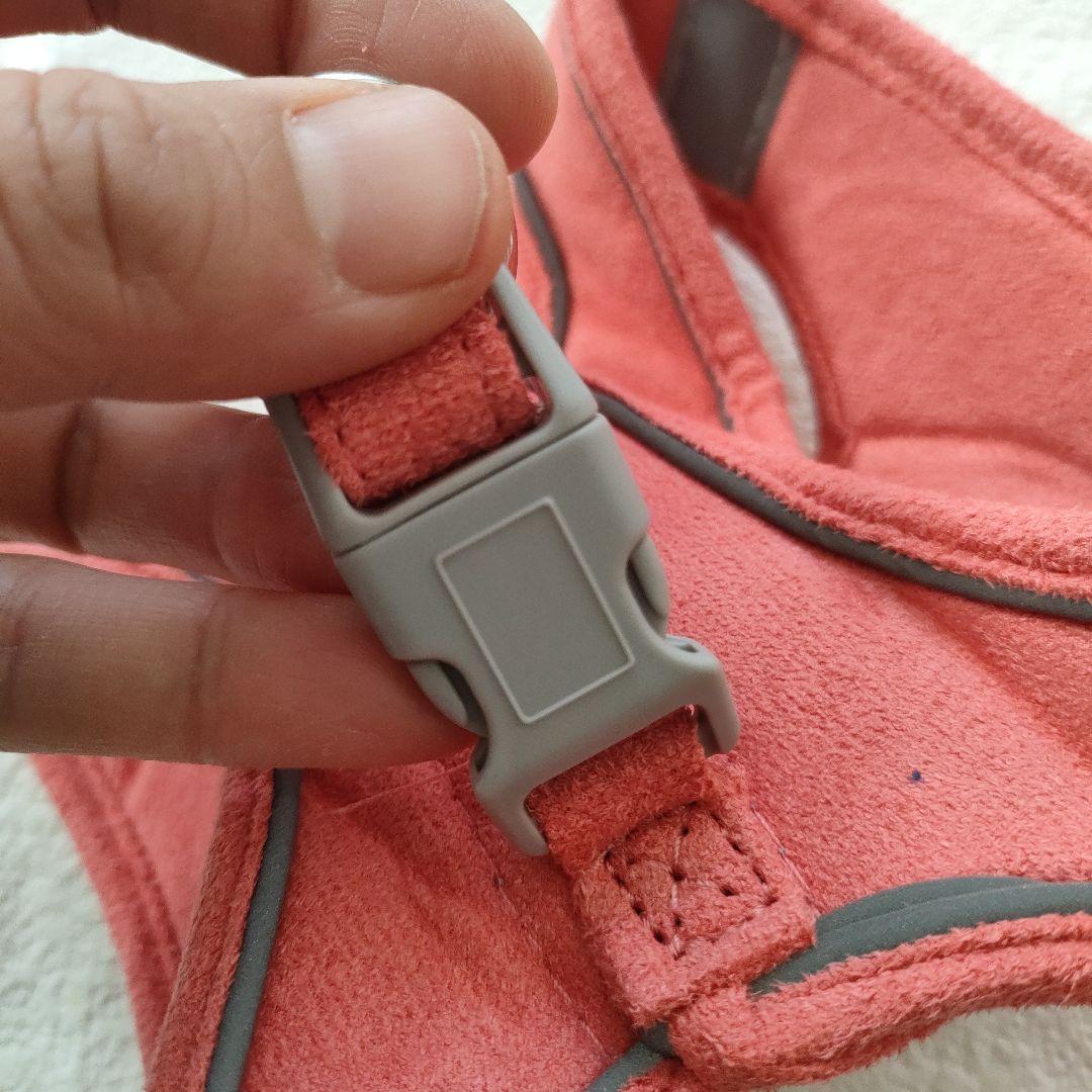 ❤未使用❤犬用　ハーネス　Sサイズ　スエード　ピンク