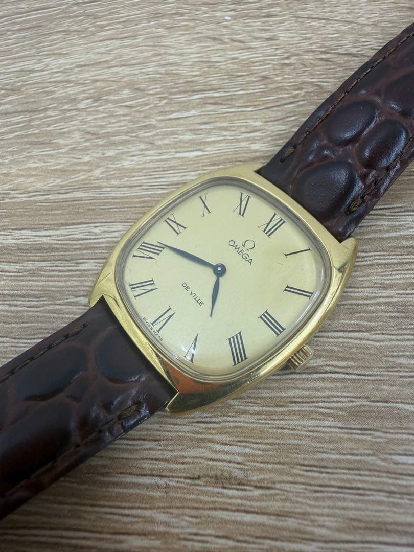 オメガ OMEGA デビル スクエア Cal.625手巻きメンズ