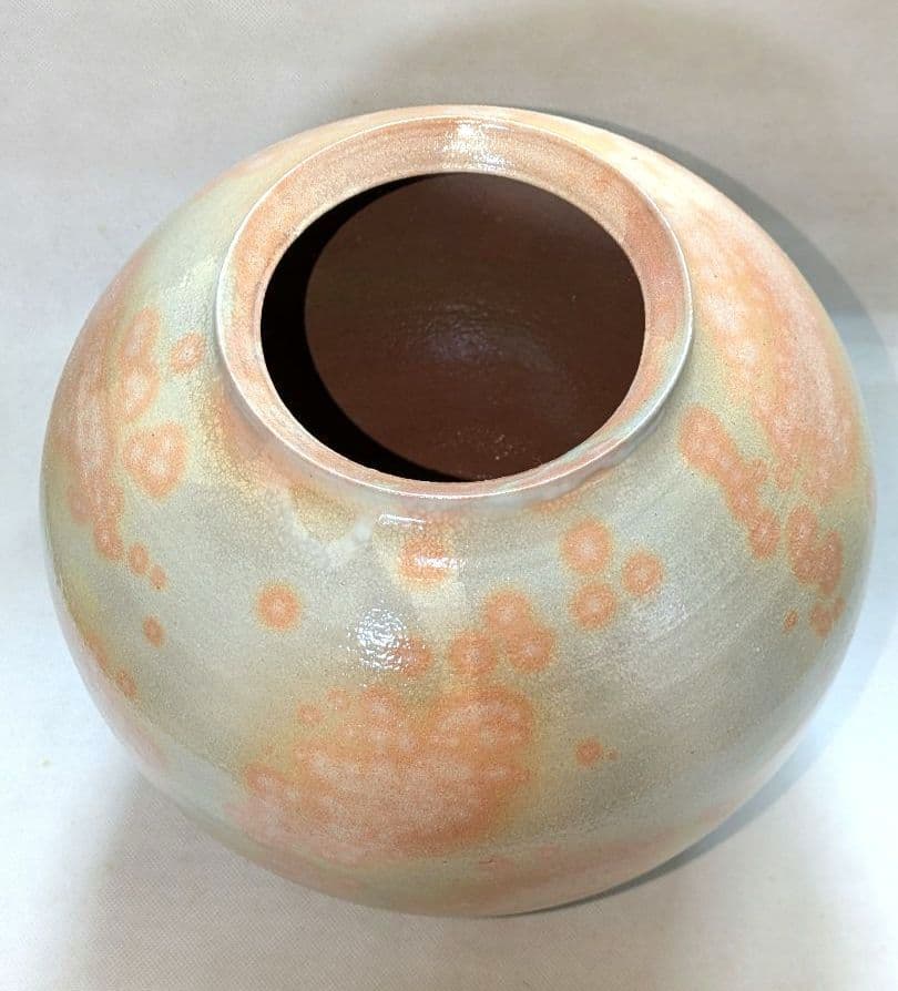 萩焼　一立窯　浦裕作★花瓶　花入れ　花器　壺　華道　生け花　投げ入れ　茶道具