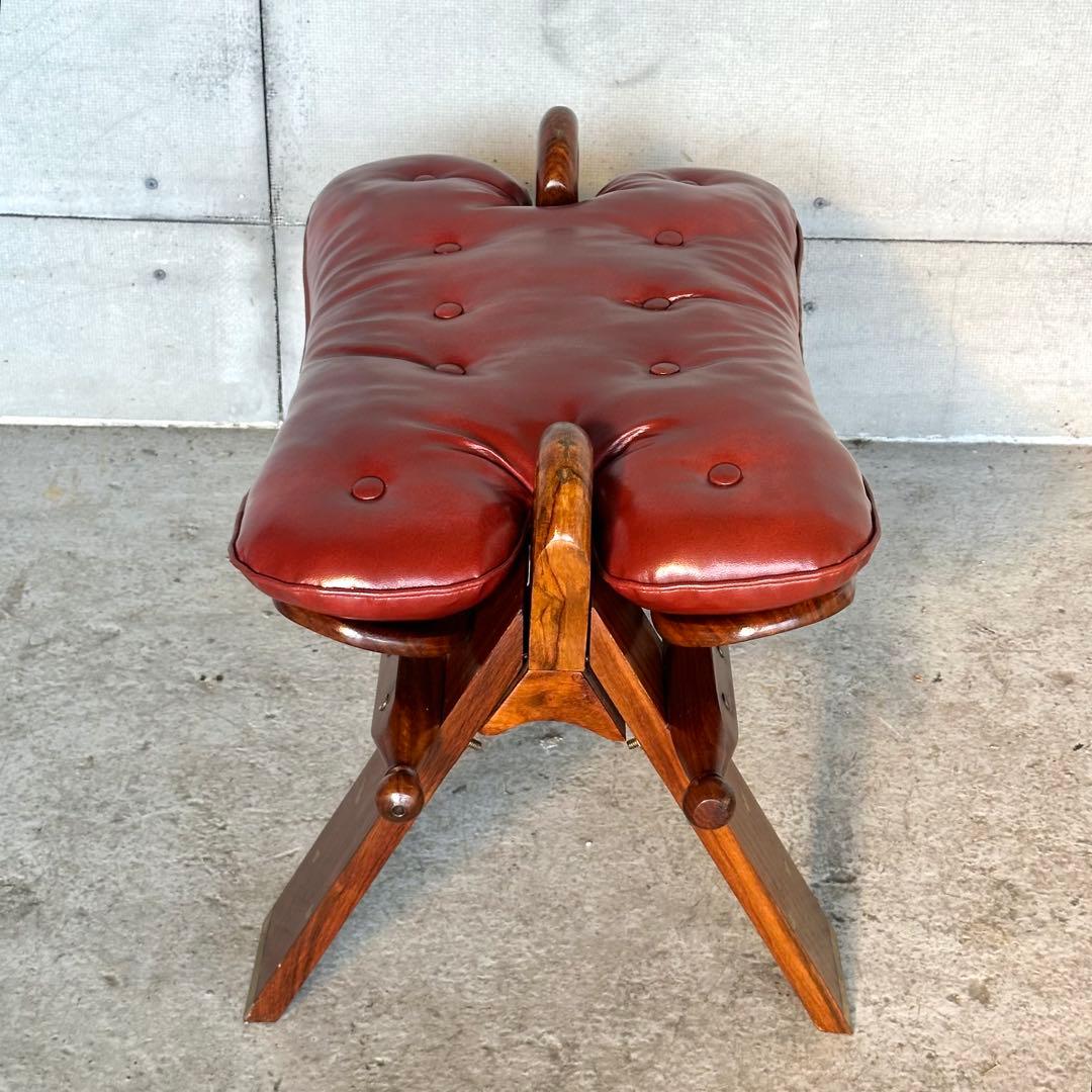 ✿美品✿ キャメルチェア　ラクダスツール ロビー エントランス 玄関 象嵌 金彩