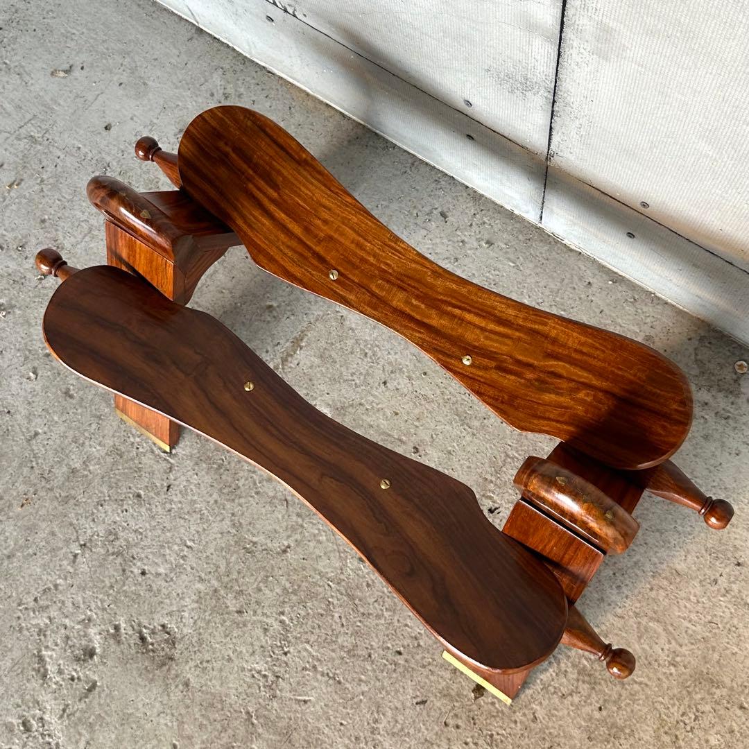 ✿美品✿ キャメルチェア　ラクダスツール ロビー エントランス 玄関 象嵌 金彩