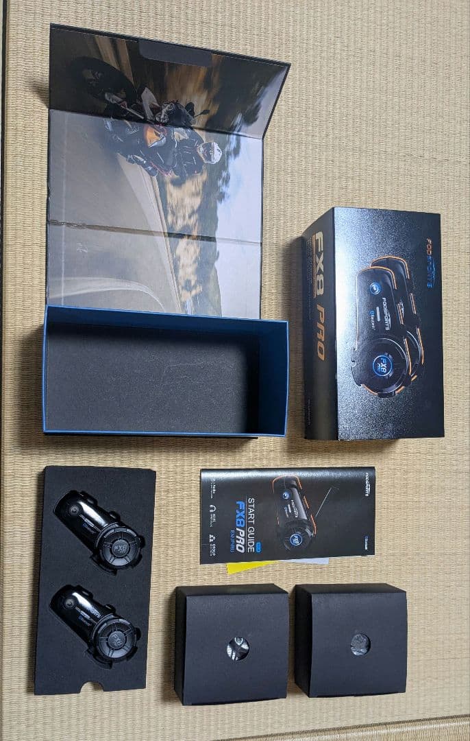FODSPORTS FX8 PRO Bluetooth インカム　2台セット