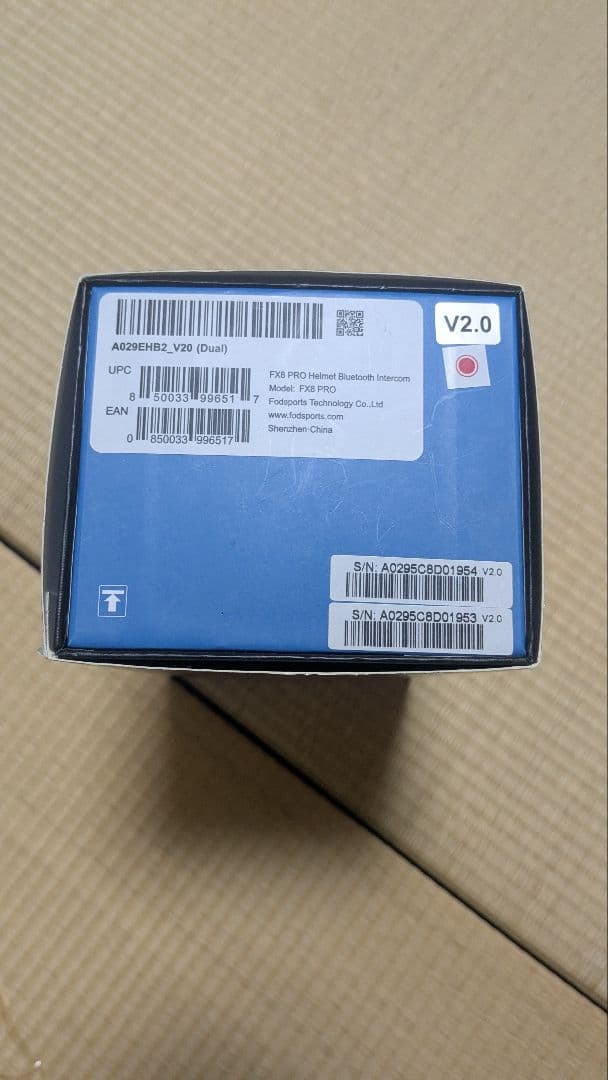 FODSPORTS FX8 PRO Bluetooth インカム　2台セット