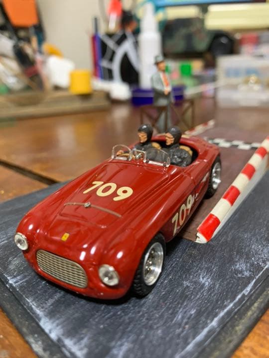 ミッレミリア　フェラーリ166MMスパイダー1950年