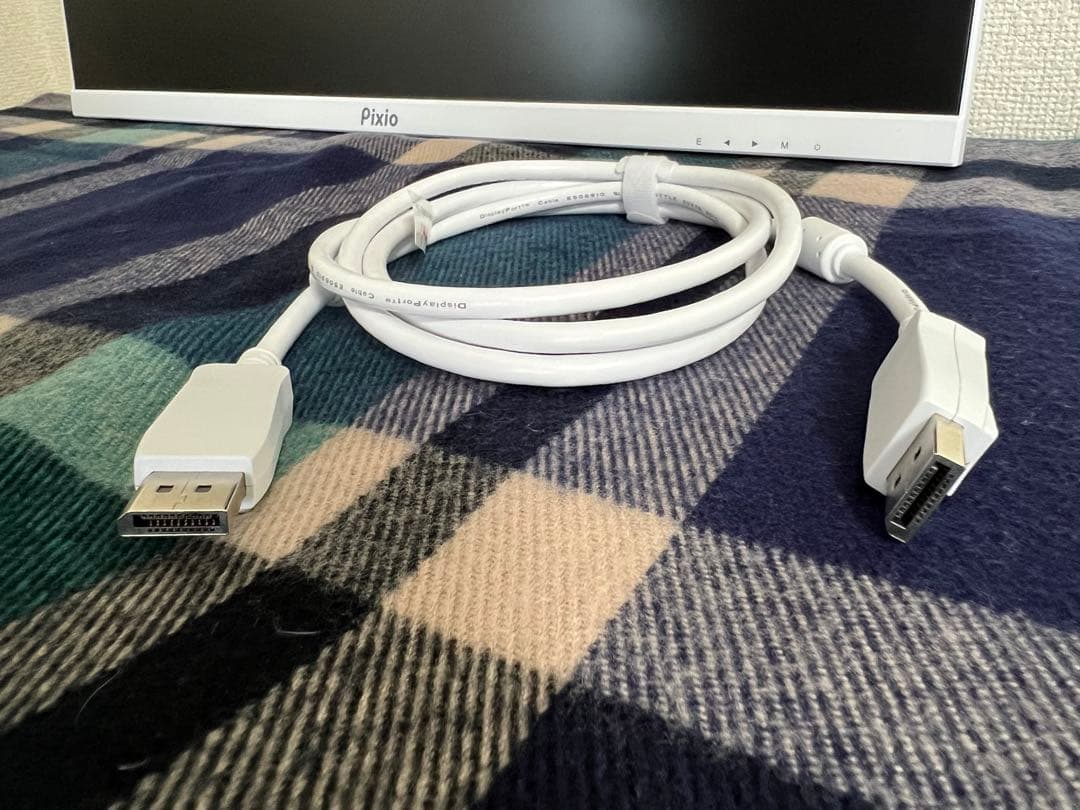 Pixio PX259 ゲーミングモニター 24.5インチ ホワイト　美品中古