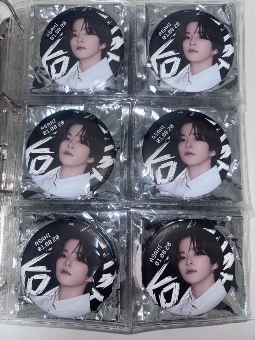 treasure アサヒ 缶バッジ まとめ売り