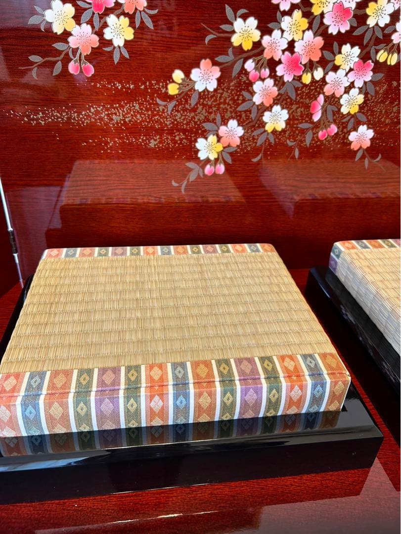 3段雛人形　西陣金襴　小野隆山作　送料込み